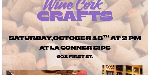 CRAFT N SIP- CORK CRAFTING
