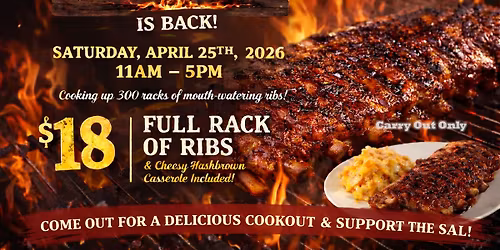 SAL Rib Cookout