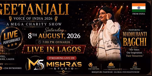 GEETANJALI VOICE OF INDIA 2026 A MEGA CHARITY