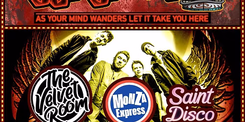 THE VELVET ROOM, MONZA EXPRESS, SAINT DISCO, BAND WITH A THOUSAND NAMES.