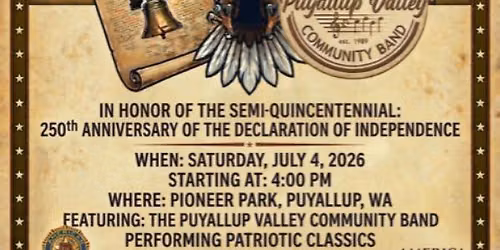 America's 250th Celebration - City of Puyallup