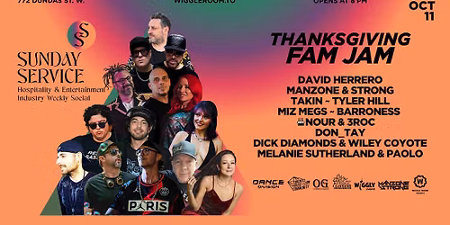 Sunday SerVice: Thanksgiving FamJam [Extended Event]