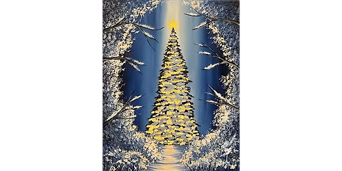 Enchanted Winter Tree - Paint and Sip in San Antonio | Classpop!\u2122