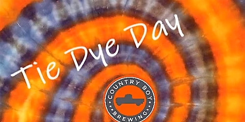 Country Boy Brewing Tie Dye Day