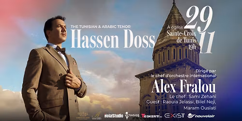 Concert du ténor tunisien et arabe Hassen Doss 