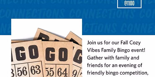 October - Fall Family Bingo