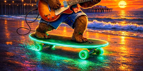 California Roadhouse - Post Venice Electric Light Parade - Live Rock Band Karaoke Party! 