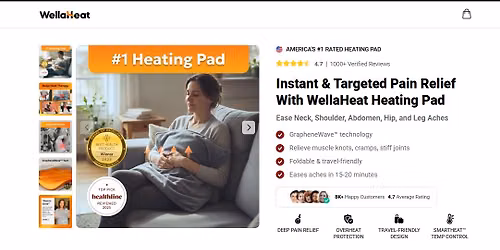 WellaHeat Heating Pad Reviews - Does It Live Up to the Hype? Read This First!
