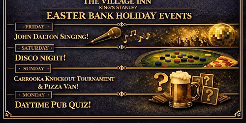 Easter Bank Holiday Long Weekend