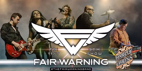 Fair Warning Live at Harley Corin's | Celebrating the Best of Arena Rock