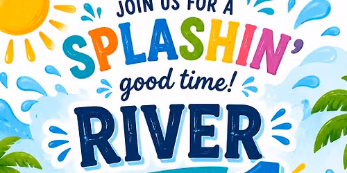 Rivers party at the splash pad