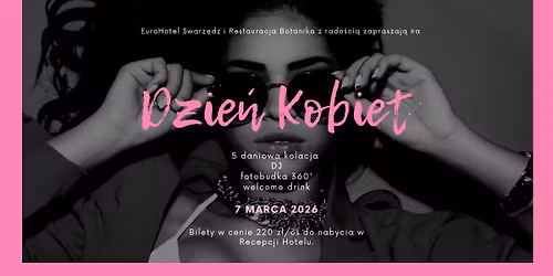 Dzie\u0144 Kobiet w EuroHotel Swarz\u0119dz & Restauracji Botanika