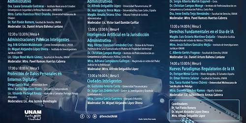 Congreso Internacional de Derecho Administrativo e Inteligencia Artificial