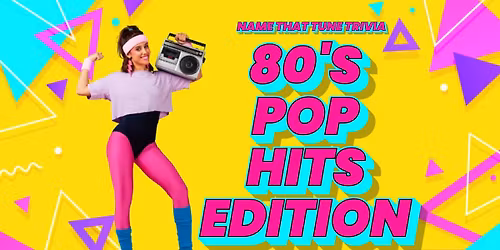 Name That Tune Trivia at The Plus: 80's Pop Edition!