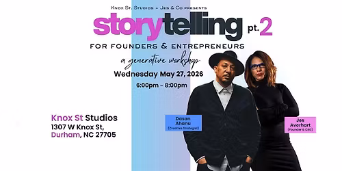 Storytelling For Founders - Part II