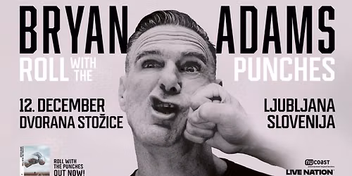 Bryan Adams \u2223 Dvorana Sto\u017eice \u2223 12.12.2026.