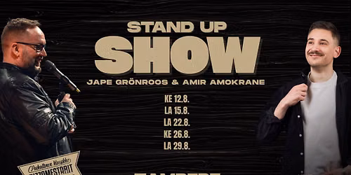 Jape Gr\u00f6nroos Stand Up Show- Work in progress