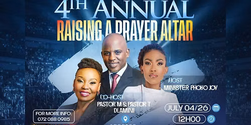 Raising A Prayer Altar 