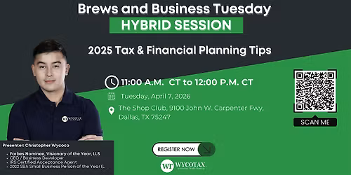 2025 Tax & Financial Planning Tips