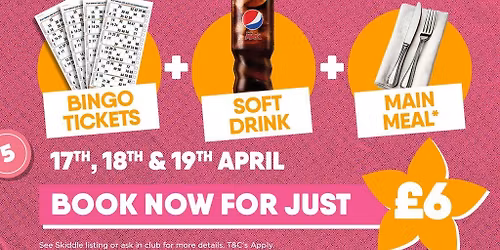 Spring Fling Tickets - Buzz Bingo Hanley 19\/04