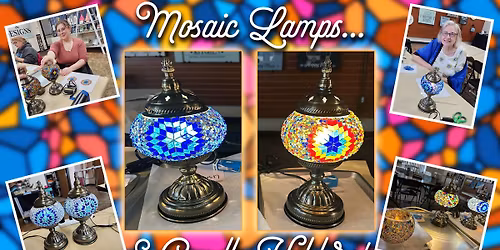 NEW PROJECT ALERT! Mosaic Lamps and Candle Holders!!!