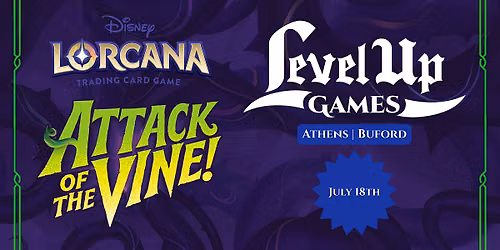 Lorcana TCG -  Attack of the Vine Prerelease - BUFORD
