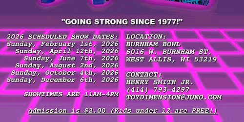 Burnham Bowl Comic & Toy Show