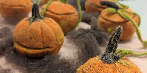 Felted Pumpkin Basket Workshop