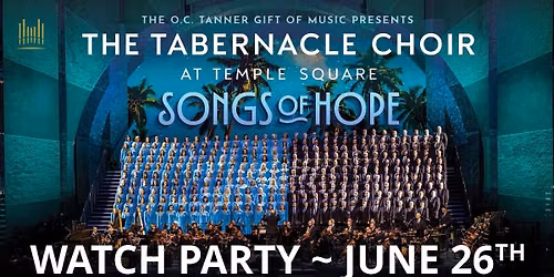 Tabernacle Choir @ Hollywood Bowl Watch Party