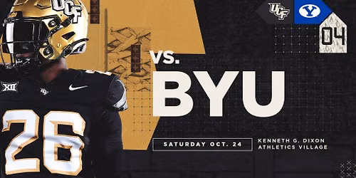 UCF Knights Football vs BYU - Homecoming
