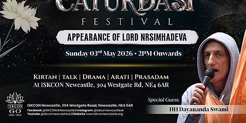 NRSIMHA CATURDASI 2026 FESTIVAL