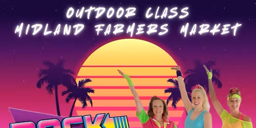 Back to the 80s at the Midland Farmers Market