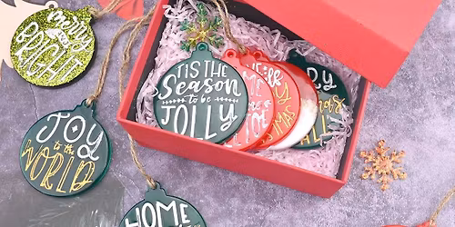 Design Resin Ornaments for the Holidays