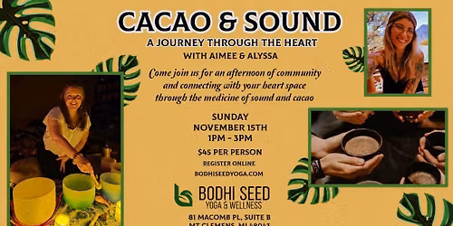 Cacao & Sound: A Journey Through the Heart