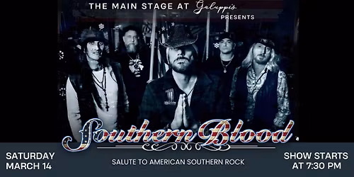 Southern Blood Performing at Galuppis - Southern Rock Hits