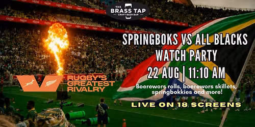 SPRINGBOKS VS ALL BLACKS; RUGBY'S GREATEST RIVALRY
