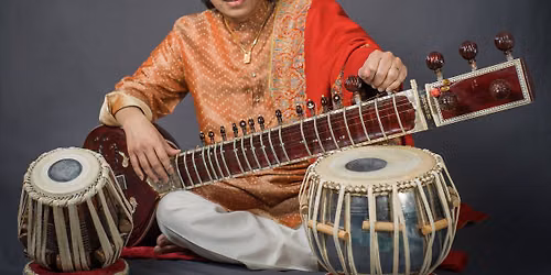 "Music to heal the soul" featuring Ustad Shafaat Khan, sitar\/vocals\/tabla