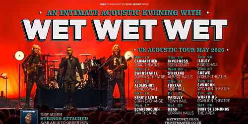 An Intimate Acoustic Evening with Wet Wet Wet