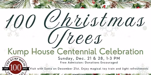 100 Christmas Trees Centennial Celebration