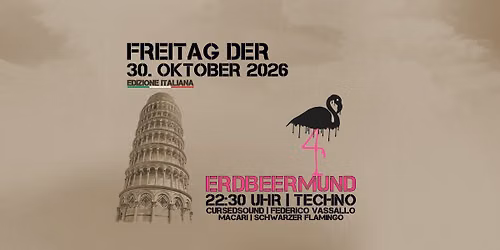 Schwarzer Flamingo