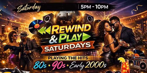 Rewind & Play Saturday @ Euro ATL Playing The Best of 80s ,90s, early 2000s