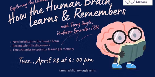How the Human Brain Learns and Remembers presented by Professor Emeritus of FSU Terry Doyle 