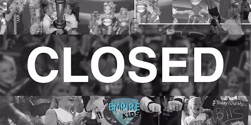 Empire Closed: Thanksgiving Break 