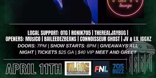 BIG SWI$H LIVE IN SUDBURY