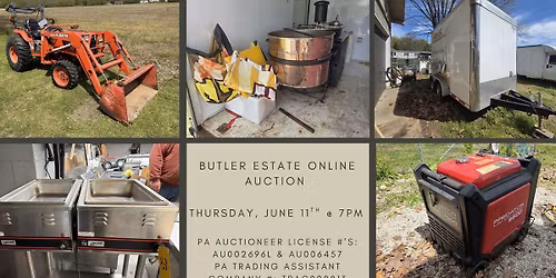 Butler Estate Online Auction 