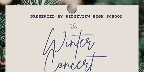 The Winter Band and Choir Concert