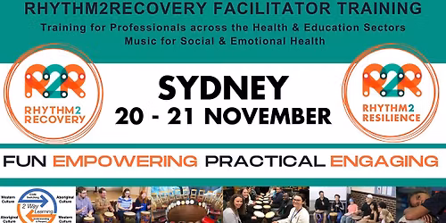 Sydney | Rhythm2Recovery Facilitator Training