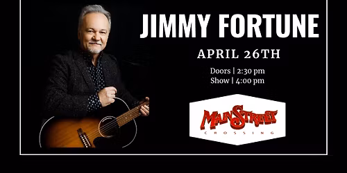 Jimmy Fortune | LIVE at Main Street Crossing