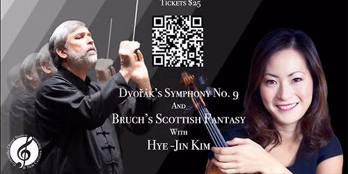 The New Carolina Sinfonia Plays Dvorak and Bruch in Greenville, NC