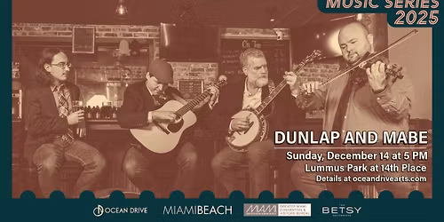 Ocean Drive Promenade: Dunlap and Mabe